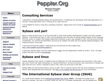 Tablet Screenshot of peppler.org